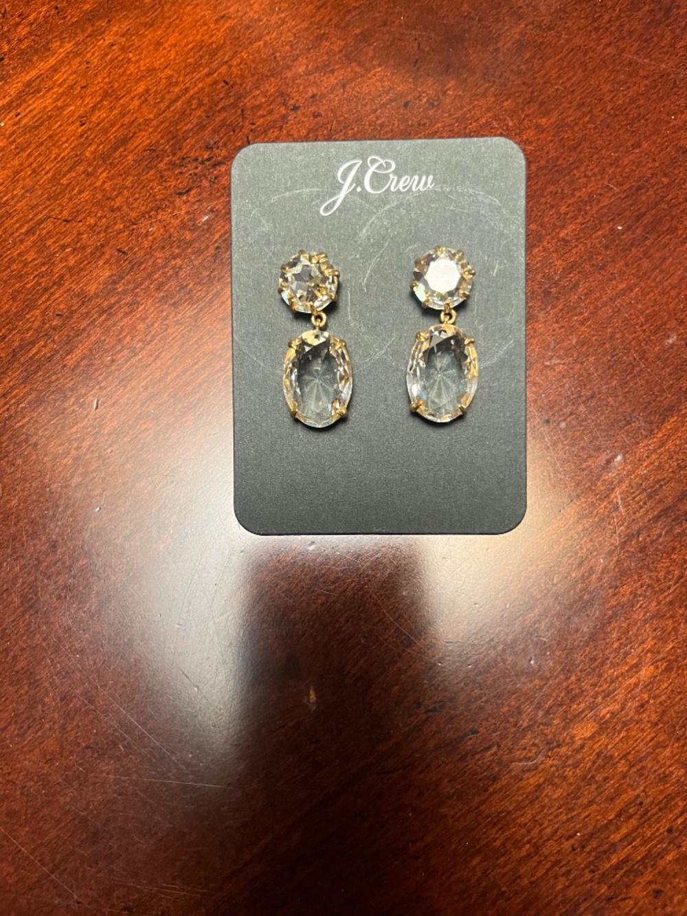 J Crew Crystal Earrings